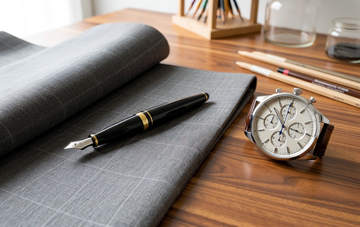 Sophisticated lifestyle editorial aesthetic